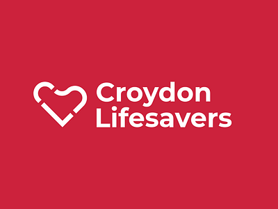 Croydon Lifesavers charity health heart hospital logo london uk