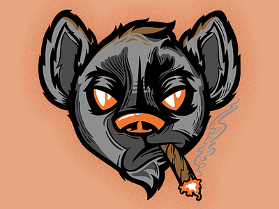 Hyena Wear Logo/Mascot branding design graphic design illustration illustrator logo typography vector