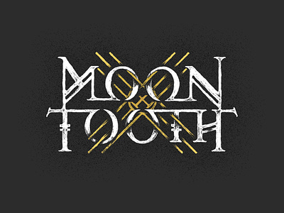 Moon Tooth Logo (Crux Album Cycle) branding design graphic design illustration illustrator logo typography vector