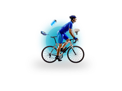 Sport bicycle design photoshop sport