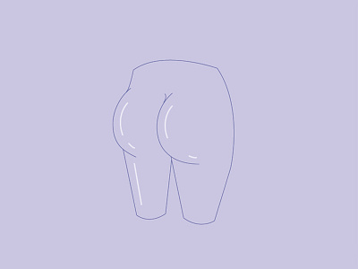 The End butt pun purple