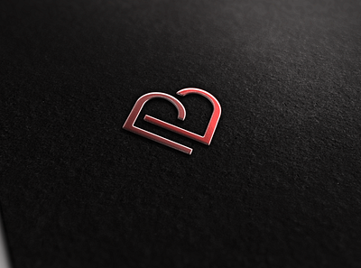 P + B design flat logo logoconcept logodesign logodesigner minimal simple typography vector