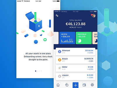 MoneyRebel Crypto Wallet app bitcoin blockchain crypto decentralized ethereum icon ios wallet