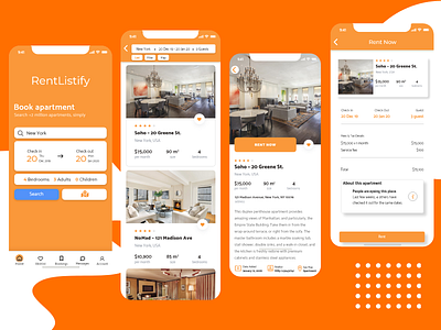 Mobile App for Rent Property