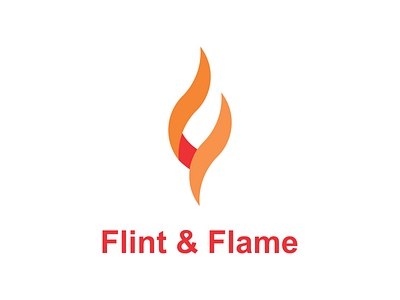 Flame Logo dailylogo dailylogochallenge design flat icon illustration logo minimal typography vector
