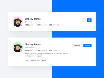 User Profile – UI Component