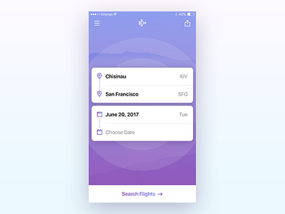 Flight Booking App airplane app book design flight ios ui ux