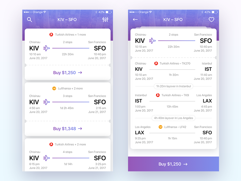 Flight Booking App by Egor Gorev | Dribbble | Dribbble