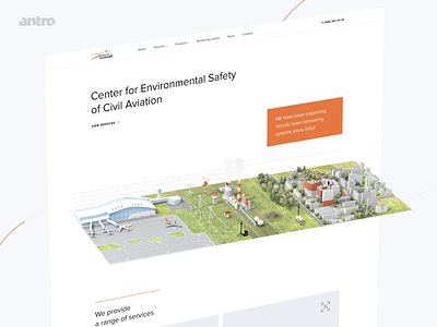 Website for Aircraft Noise Measurement Company 3d air airlines animation branding btob buisness company design figma flight illustration minimal motion graphics noise plane ui ux webdesign