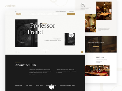 Website for a Private Club