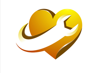 heart repair vector  logo illustration