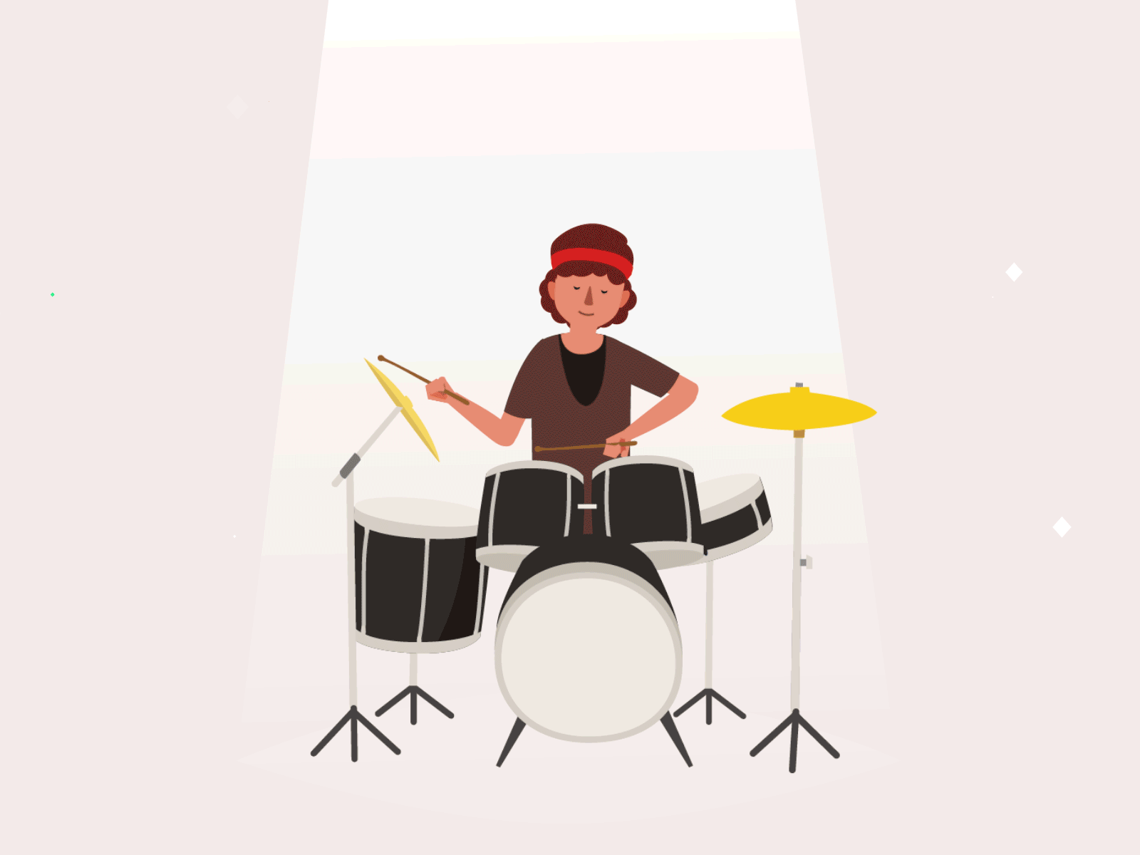 Beating Drums by Aarthi B N on Dribbble