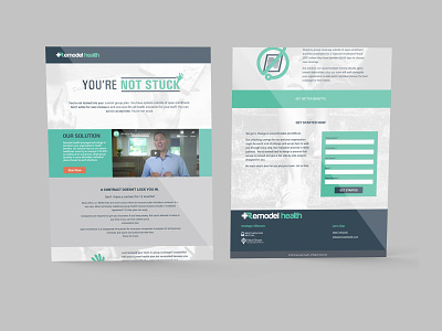 Landing Page health insurance healthcare landing page marketing campaign remodel health unbounce design