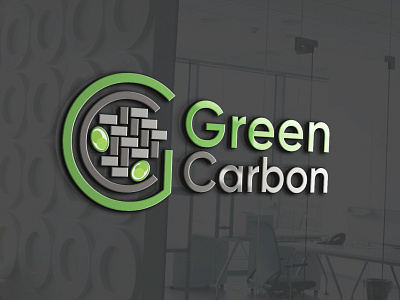 green carbon art carbon carbonfabric cells fabric green greenlogo greens mockup power science scientist wall