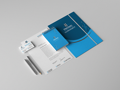 Horizontal company identity
تصميم هوية لشركة الأفق