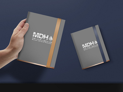 MDH identity branding identity illustrator stationary
