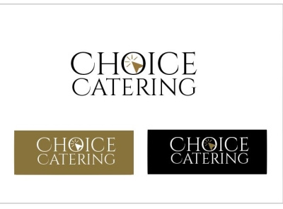 choice catering. شعار لخدمات مطاعم catering catering logo catering services choice creative english logo logo designer تصميم شعار