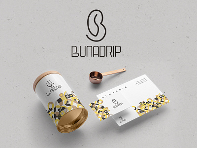 Bunadrip-Letter B Logo Design