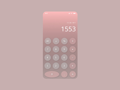 Daily UI #004 - Calculator 004 calculator ui dailyui dailyuichallenge figma mobile design ui uidesign webdesign