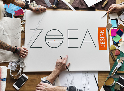 Zoea design brand design ecommerce logo