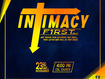 INTIMACY FIRST