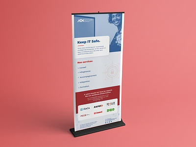 Roll up banner graphic design