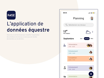 Raise - UI/UX Design app app design design interface ui uiux