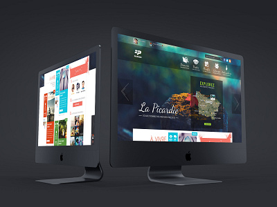 Picardie Website (2013) design ui ux website