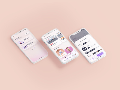 Nüli App - Explore app design mobile ui ux