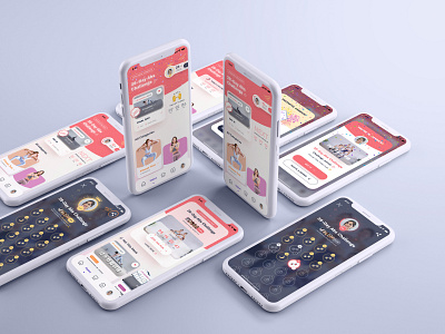 Nüli App - Time-Limited Challenge app design mobile ui ux