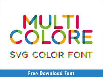 Font Multicolore