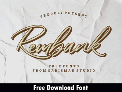 Rembank Fonts abc alphabet art background creative design font graphic letter letters logo modern style symbol text type typeface typography vector vintage