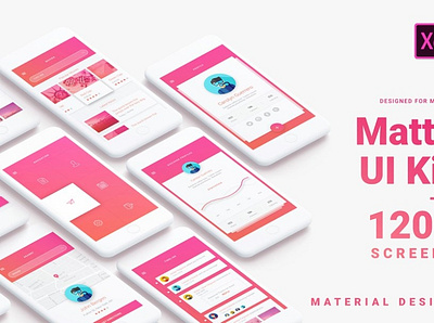 Material Design Mobile UI Kit for Xd android app application automation blue cactus control curve degree design farm graphic interface mobile plant planter plants ui ux uxui