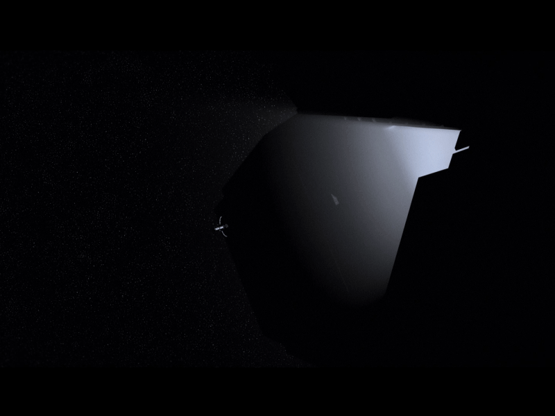 Nave 2d 3d abyss ae c4d exploration lighting nasa ship space voyager