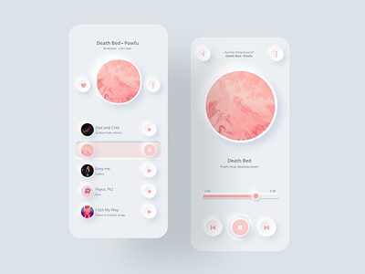 Music App UI Design