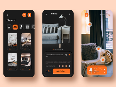 Furniture App UI Concept