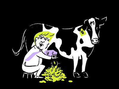 Trump milking a cash cow