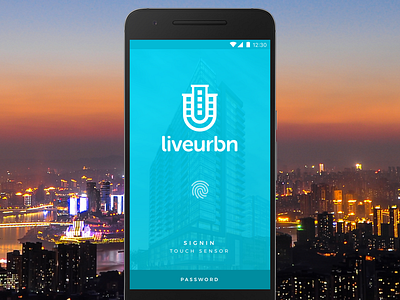 Liveurbn Home Screen