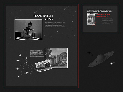 Historical longread of the Kyiv Planetarium - Website