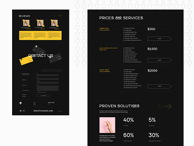 NOWEDO WEB-DESIGN AGENCY — website agency black brandingyellow design layout main page typography ui uiux web design website white