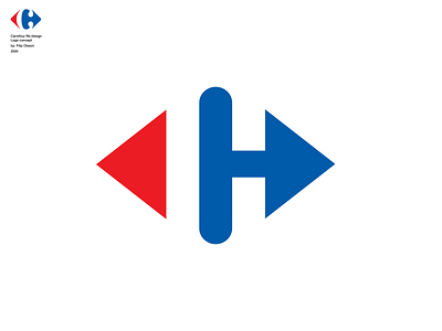 Carrefour Re-design Logo