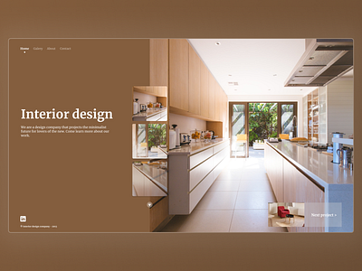 Design company branding design interface landing page ui