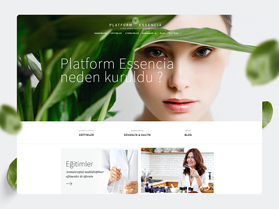 Platform Essencia UI Design