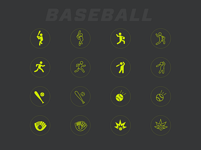 Baseball Icon ball baseball icon sport sports ui xg