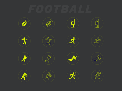 Football Icon ball football game icon sport sports ui xg