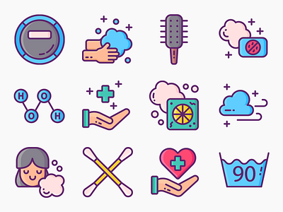 Hygiene Icon Set