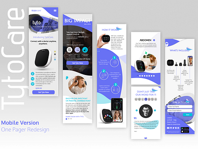 TytoCare One Pager Redesign - Mobile Version