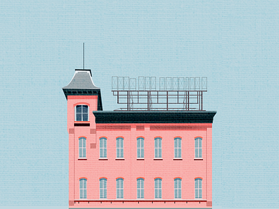 Pink building