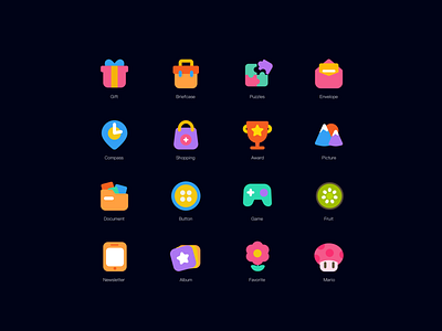 🌈Icon Set design icon ui