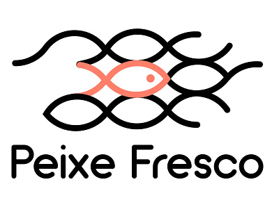 PEIXE FRESCO RESTAURANTE branding design illustration illustrator logo minimal vector web website